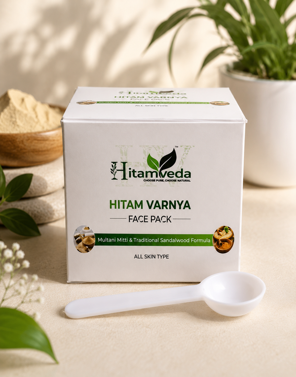Hitam varnya face pack